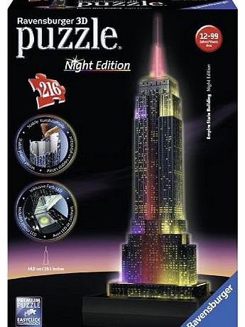 Ravensburger Empire State Building 3D Puzzle with Lights