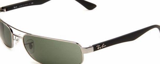 Ray-Ban  Men Mod. 3445 Sunglasses, gunmetal (gunmetal), size 64