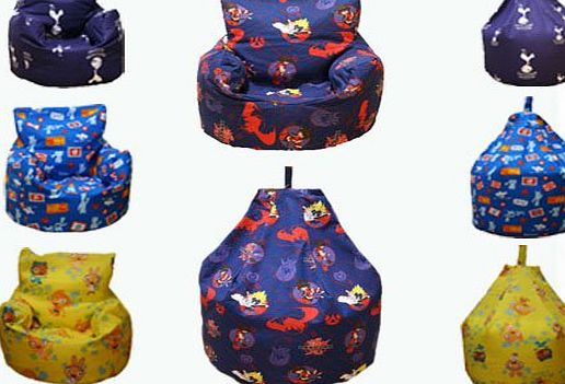Ready Steady Bed Kids Childrens Football & Characters Bean Bags & Chairs Filled! Available In A Choice Of Des