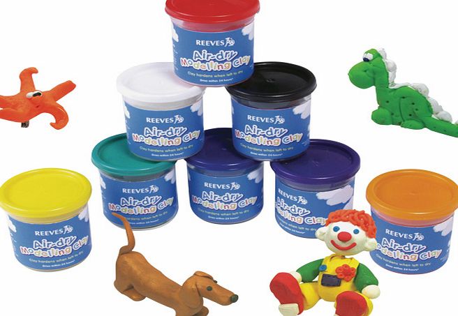 Reeves Air Dry Clay Assortment IMADCASST