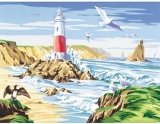 Reeves Senior Painting by Numbers - The Lighthouse