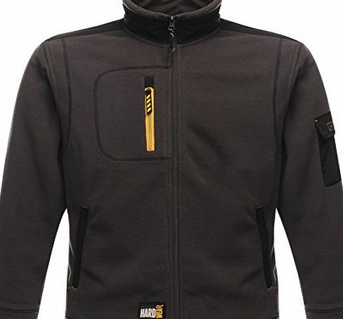Regatta Hardwear Mens Sitebase Full Zip Workwear Fleece Jacket