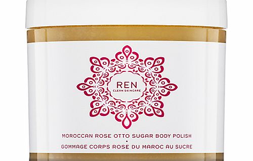 REN Moroccan Rose Otto Sugar Body Polish 330ml