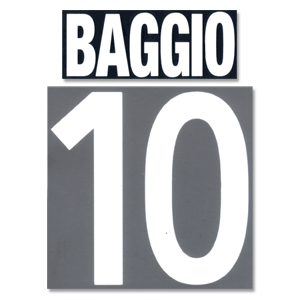 Retake CKP 02-03 Italy Home Baggio 10 Flex Name and Number