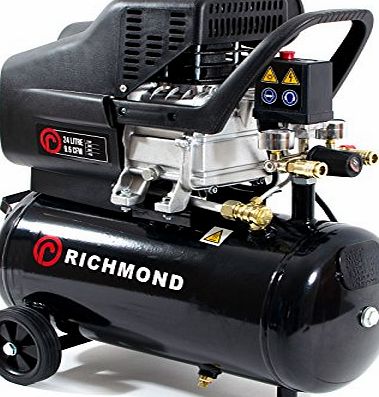 Richmond 24L Air Compressor - 9.6 CFM, 2.5 HP, 1.5 KW, 230V, 24L, 115 PSI