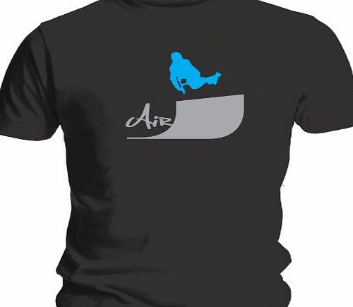 Rinsed Air Junior T-Shirt (Black X-Large)