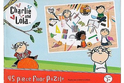 Charlie and Lola 45 Piece Medium Floor Jigsaw Puzzle