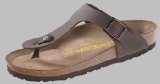 BIRKENSTOCK Gizeh, Thong style, mocca, narrow, size 40