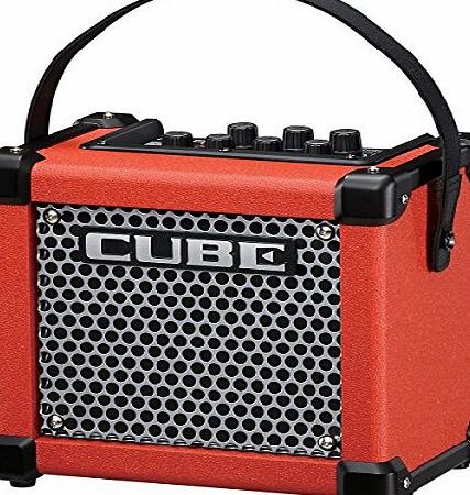 ROLAND  Micro Cube GX (Red) Guitar Amplifier