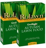 Rolawn GroRight Autumn Lawn Food Twin Pack