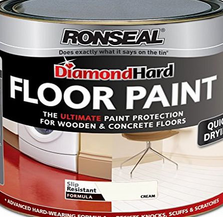 Ronseal Diamond Hard Floor Paint 2.5L Cream