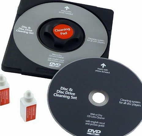 Rose Evans DVD Laser Lens Cleaner - Only For DVD Players (Pack of 1)