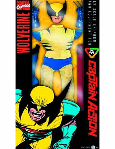 Round 5 Wolverine Classic Covers Uniform amp; Equipment 1/6 Scale Captain Action Set