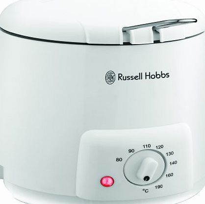 Russell Hobbs 18238 Compact Deep Fryer, 0.9 L - White