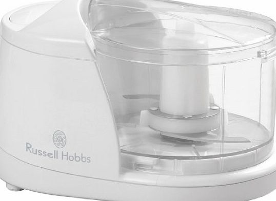 Russell Hobbs 18531 Food Collection Mini Chopper, 160 W - White