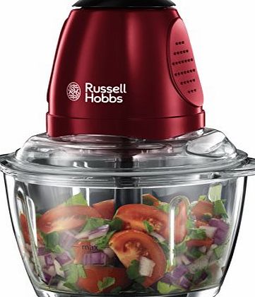 Russell Hobbs 20320 Rosso Mini Chopper, 200 W - Red