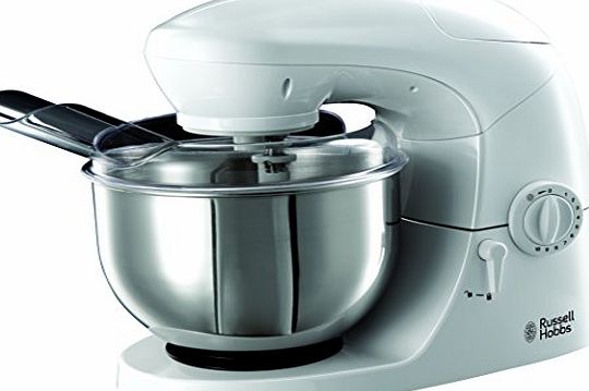 Russell Hobbs 21060 Food Collection Kitchen Machine Mixer, 4.8 L, 400 W - White