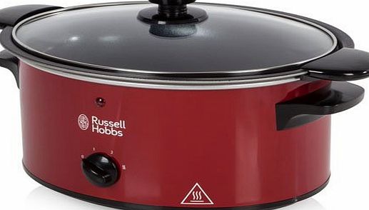 Russell Hobbs 22741 Slow Cooker, Red