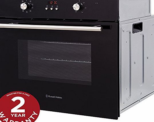 Russell Hobbs RHEO6501B Built -In 65 Litre Black Multi Functional Electric Oven, 60cm Wide,- Free 2 Year Warranty*