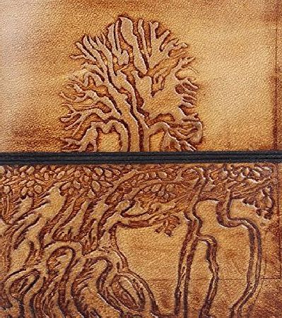 RusticTown Rustic Town Ancient Tree Embossed Leather Journal Leather Diary Gifts for Him Her fathers day
