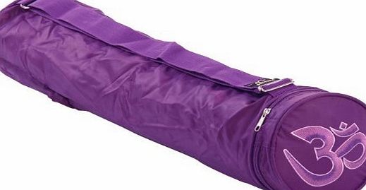 Ruth White Yoga Products Ltd OM Yoga Mat Bag Standard Size Purple