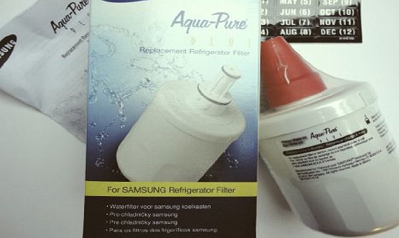 Samsung Aqua Pure Plus Genuine DA29-00003G Fridge Water Filter for Samsung RSG5UUMH Refrigerators