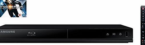 Samsung BD-J4500 Blu-Ray/DVD Player Super compact amp; Slim Multi codec, VCD 1.1 Playback, High Definition HDMI with Disc to USB Ripping , Quick Start etc.