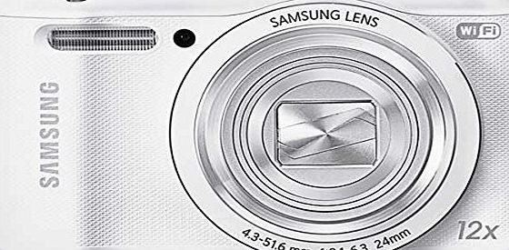 Samsung WB36F 16MP Compact Digital Camera - White.