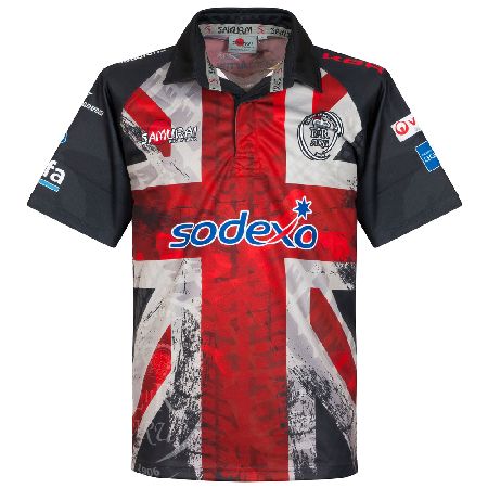 Samurai British Army Union Flag Rugby Shirt 2015 2016