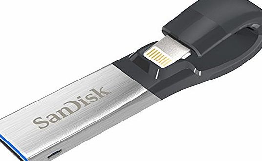 SanDisk iXpand (MFI) 128 GB USB Flash Drive for iPhone and iPad