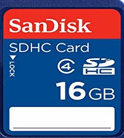 SanDisk SDSDB-016G-B35 16 GB SDHC Class 4 Memory Card - Blue (Label May Change)