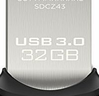 SanDisk Ultra Fit 32 GB USB Flash Drive USB 3.0 up to 130 MB/s