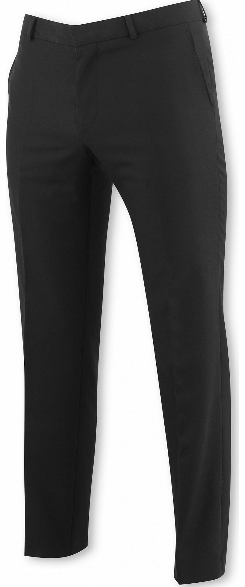 Savile Row Company Black Suit Trouser 38`` 34`