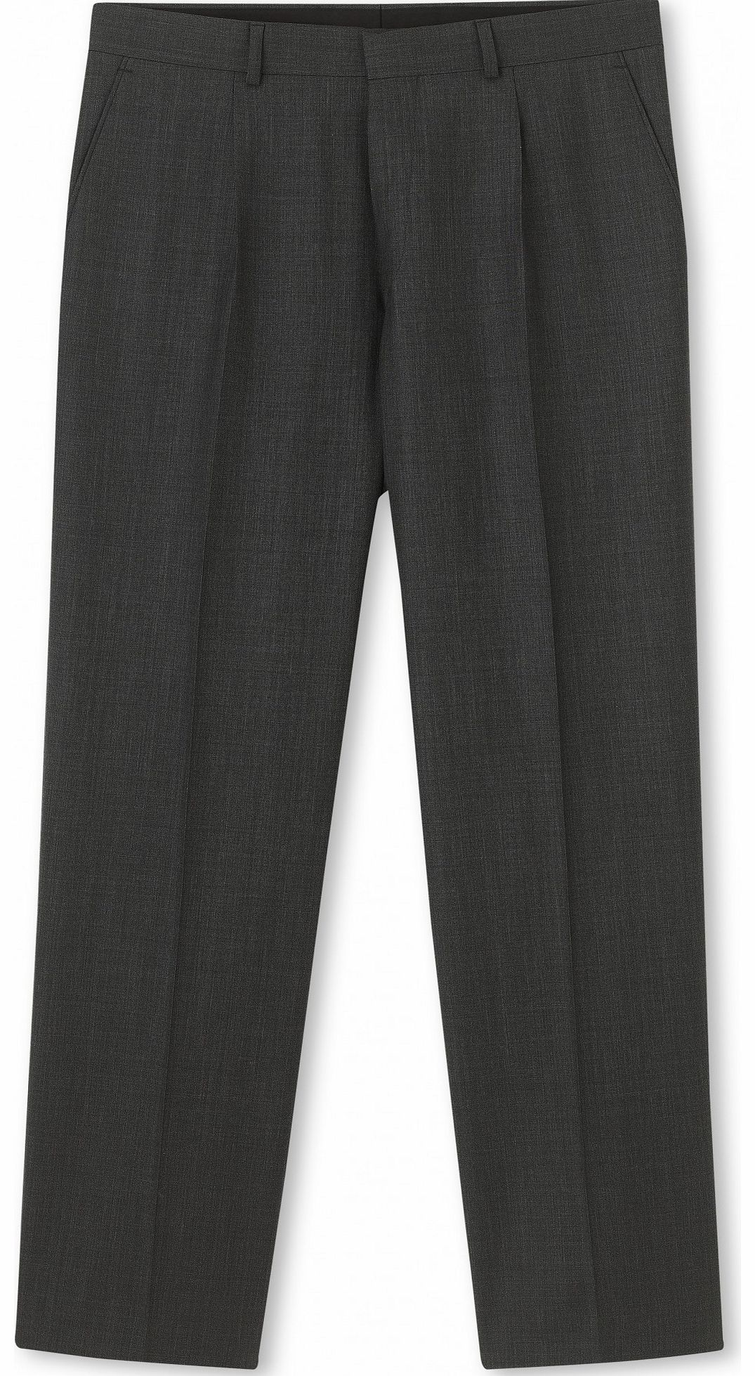 Savile Row Company Grey Microdot Classic Fit Trouser 42`` 36``