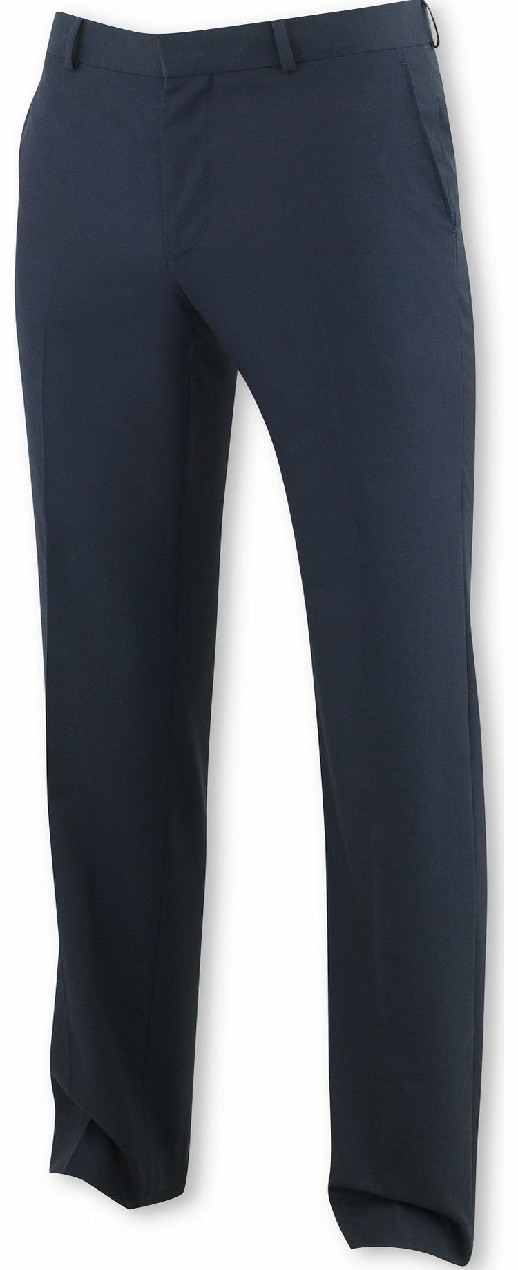 Savile Row Company Navy Suit Trouser 34`` 36`` Unfinished