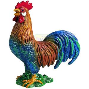 Schleich Colourful Rooster Crowing