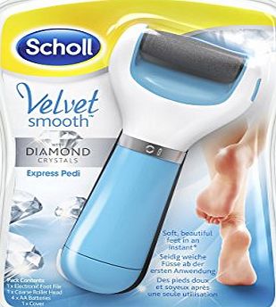Scholl Velvet Smooth Diamond Pedi Electric Hard Skin Remover