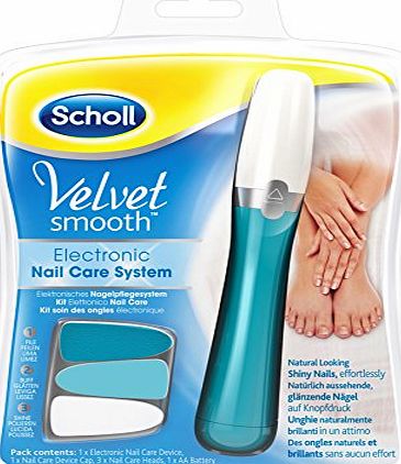 Scholl Velvet Smooth Nail Care System - Blue