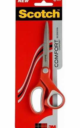 Scotch Comfort Scissors 1427 - 18cm - Red/Grey