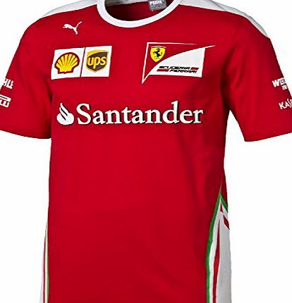 Scuderia Ferrari Formula One Team New! 2016 Ferrari Formula One F1 Mens SF Team T-Shirt Tee Red/White Sizes S-XXL