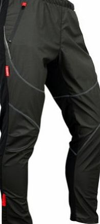 SDK Santic Mens Windproof Cycling Trousers Fleece Thermal Winter Pants Size XXL