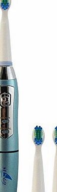 Seago Intelligent frequency sonic electric toothbrush with 3 brush heads SG91 Blue