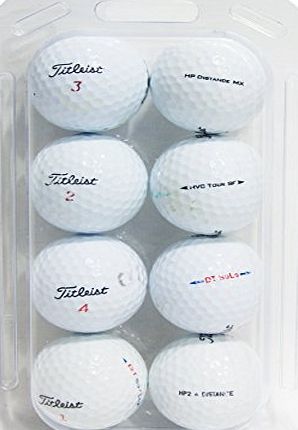 Second Chance Titleist 8 Assorted Model Lake Golf Balls (Grade B)