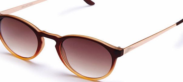 Selected Womens Selected Mala Sunglasses - Black / Brown