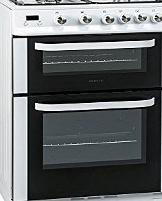 Servis STG60W 60cm Twin Cavity Gas Cooker in White