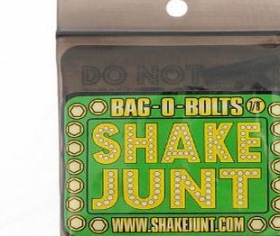 SHAKE JUNT  Bag O Bolts Black Skateboard Hardware Set - 7/8`` (Allen)