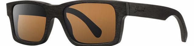 Shwood Haystack Dark Walnut Sunglasses - Brown
