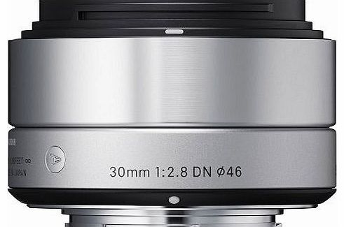 Sigma 30mm f/2.8 DN MFT Fit Lens - Silver