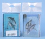 SIL 3-D Flicker Address Book - Dolphins 2Books/Pack