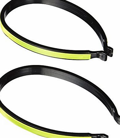 Silverline 521812 Reflective Cycling Trouser Clips Pair